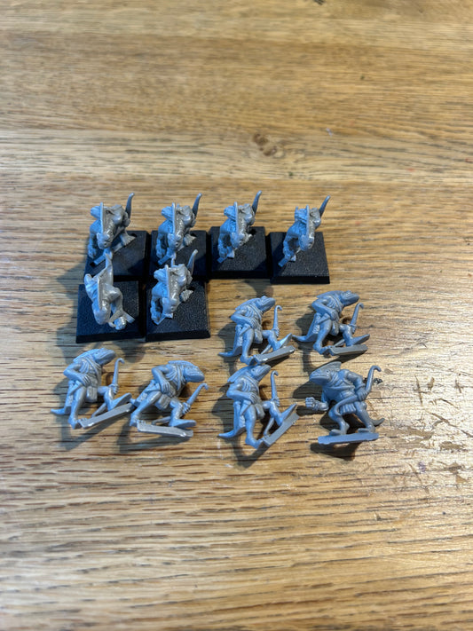 Warhammer fantasy lizardmen 12 plastic 5th edition skinks