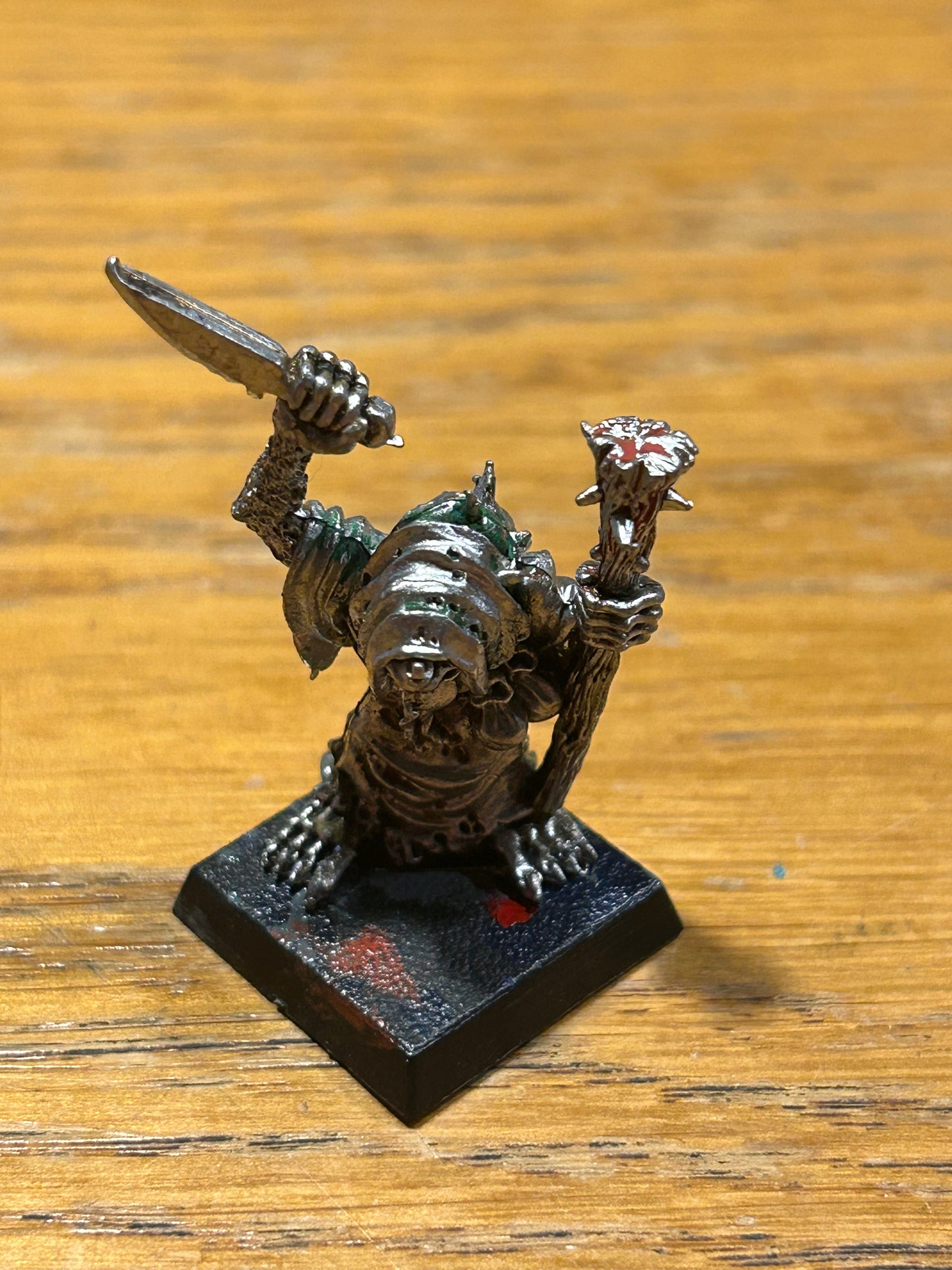 Skaven Spyne Blightmaster Plague Monk Staff Dagger Ratmen C47 warhammer fantasy old world