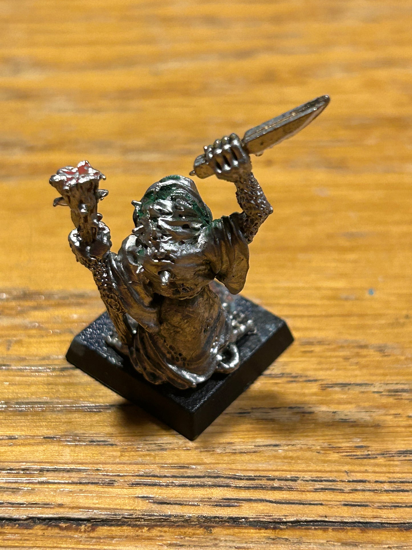 Skaven Spyne Blightmaster Plague Monk Staff Dagger Ratmen C47 warhammer fantasy old world