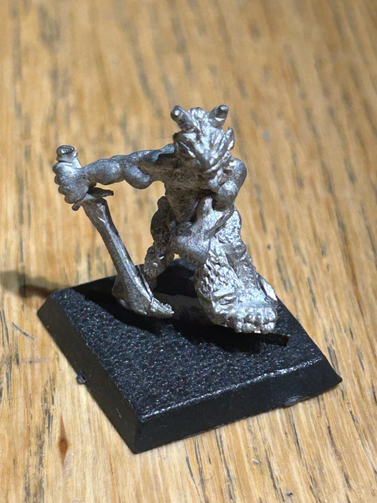 Realm Of Chaos N Beastman C38 Goatman C27 Face Maker Metal Citadel Beastmen