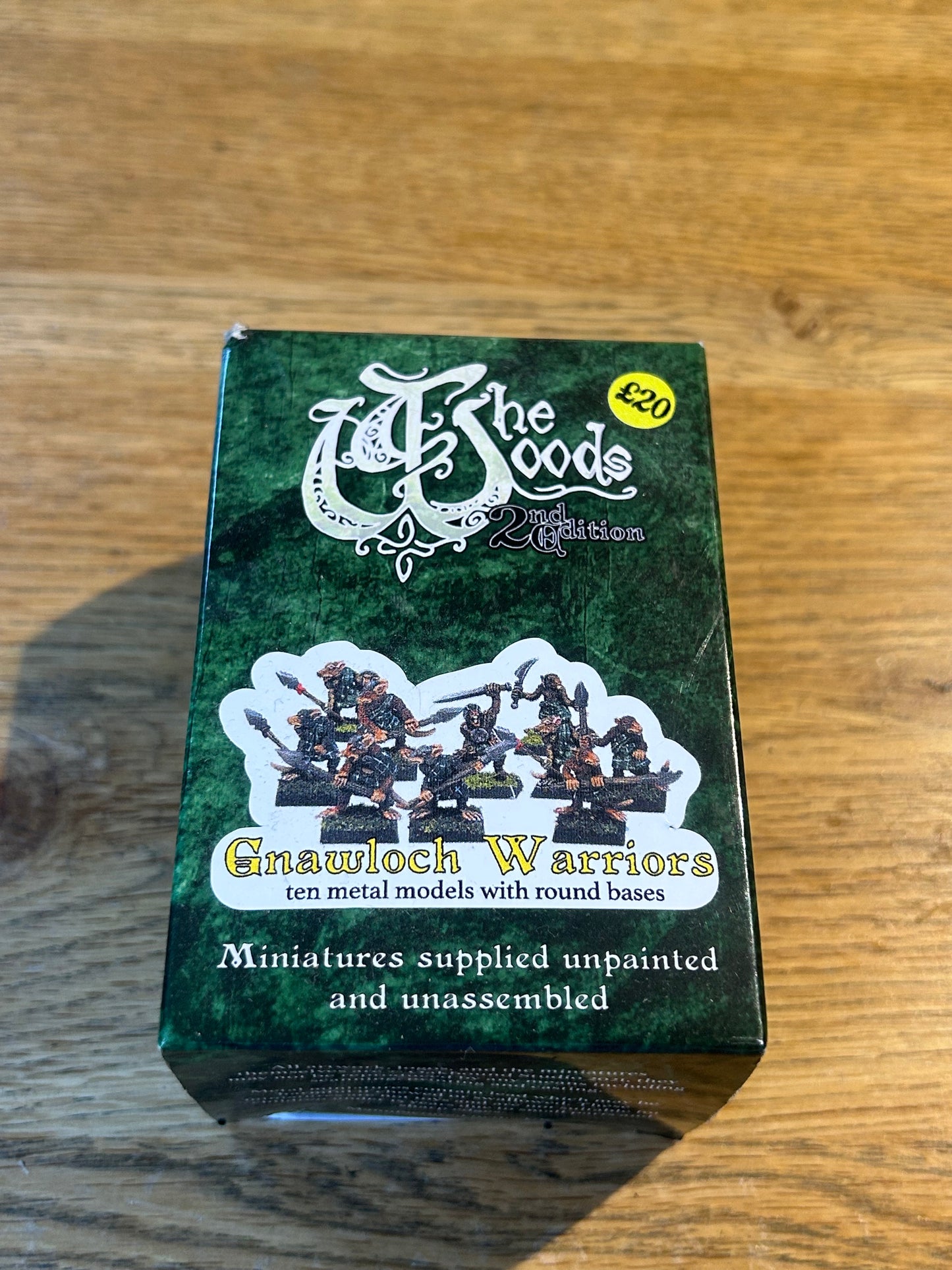 Oakbound studios Gnawloch warriors (proxy Celtic skaven) box of 10