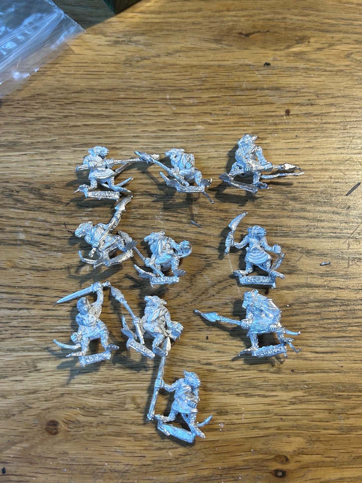 Oakbound studios Gnawloch warriors (proxy Celtic skaven) box of 10