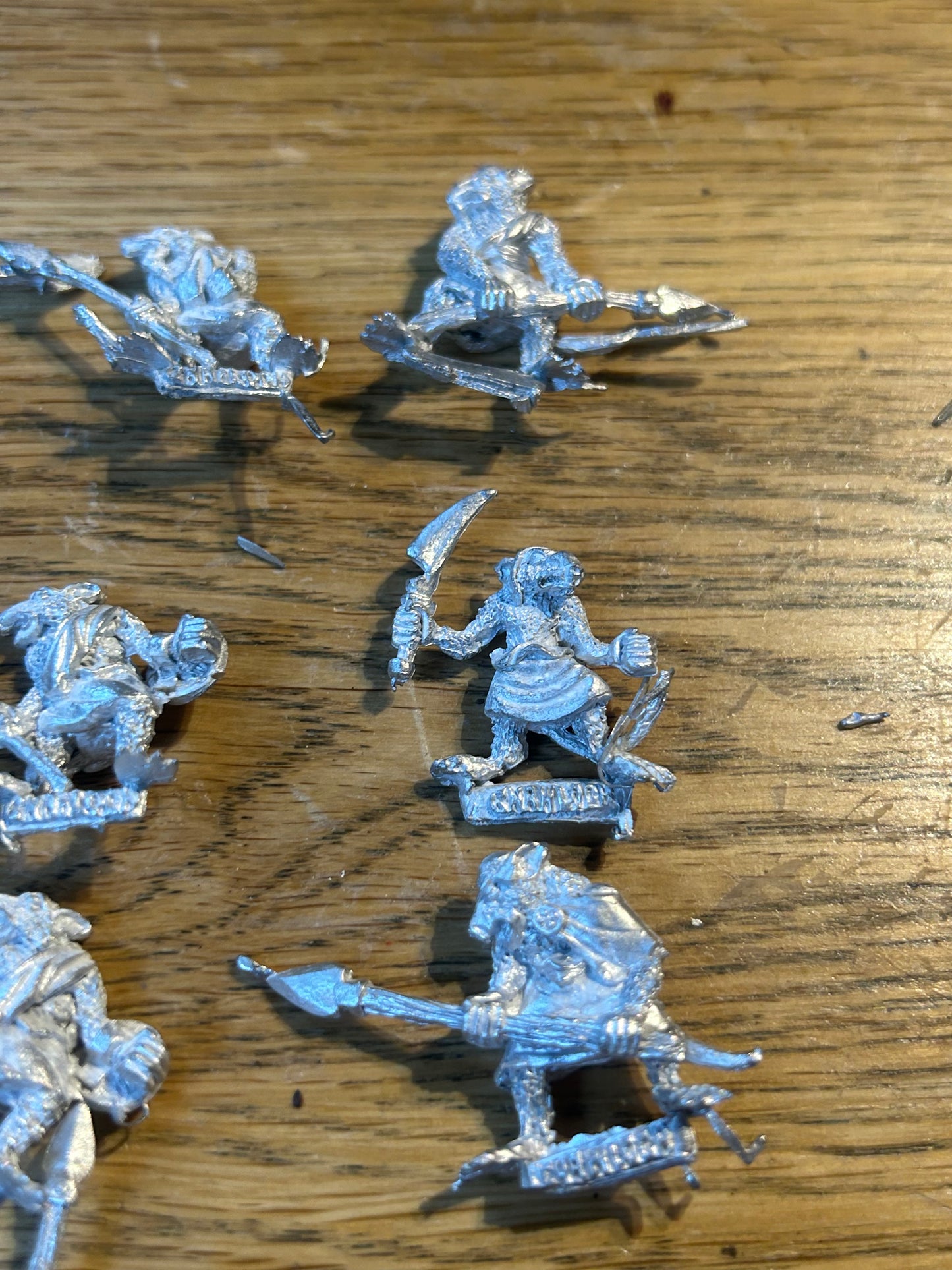 Oakbound studios Gnawloch warriors (proxy Celtic skaven) box of 10