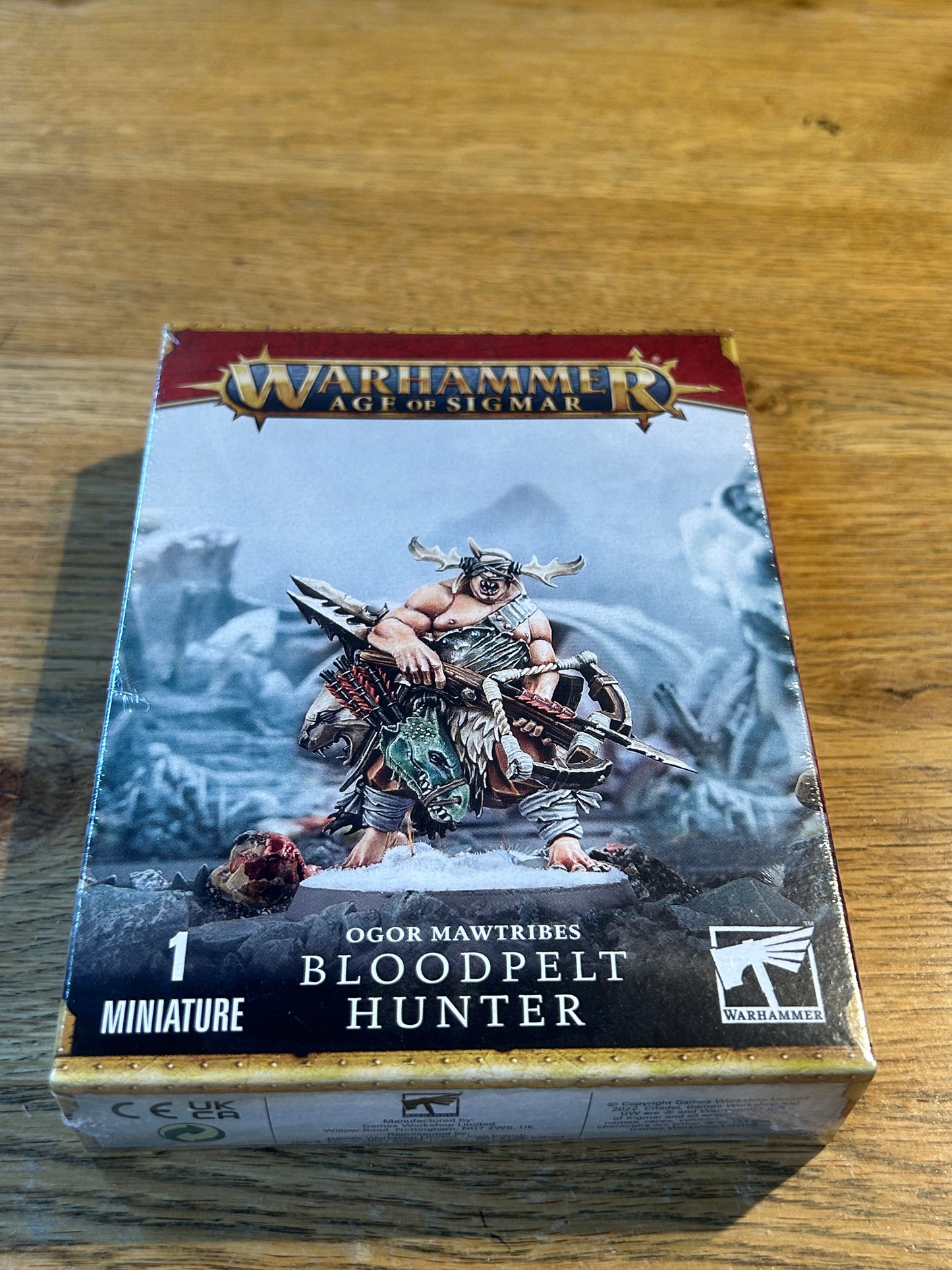 Ogor Mawtribes: Bloodpelt Hunter new in sealed box