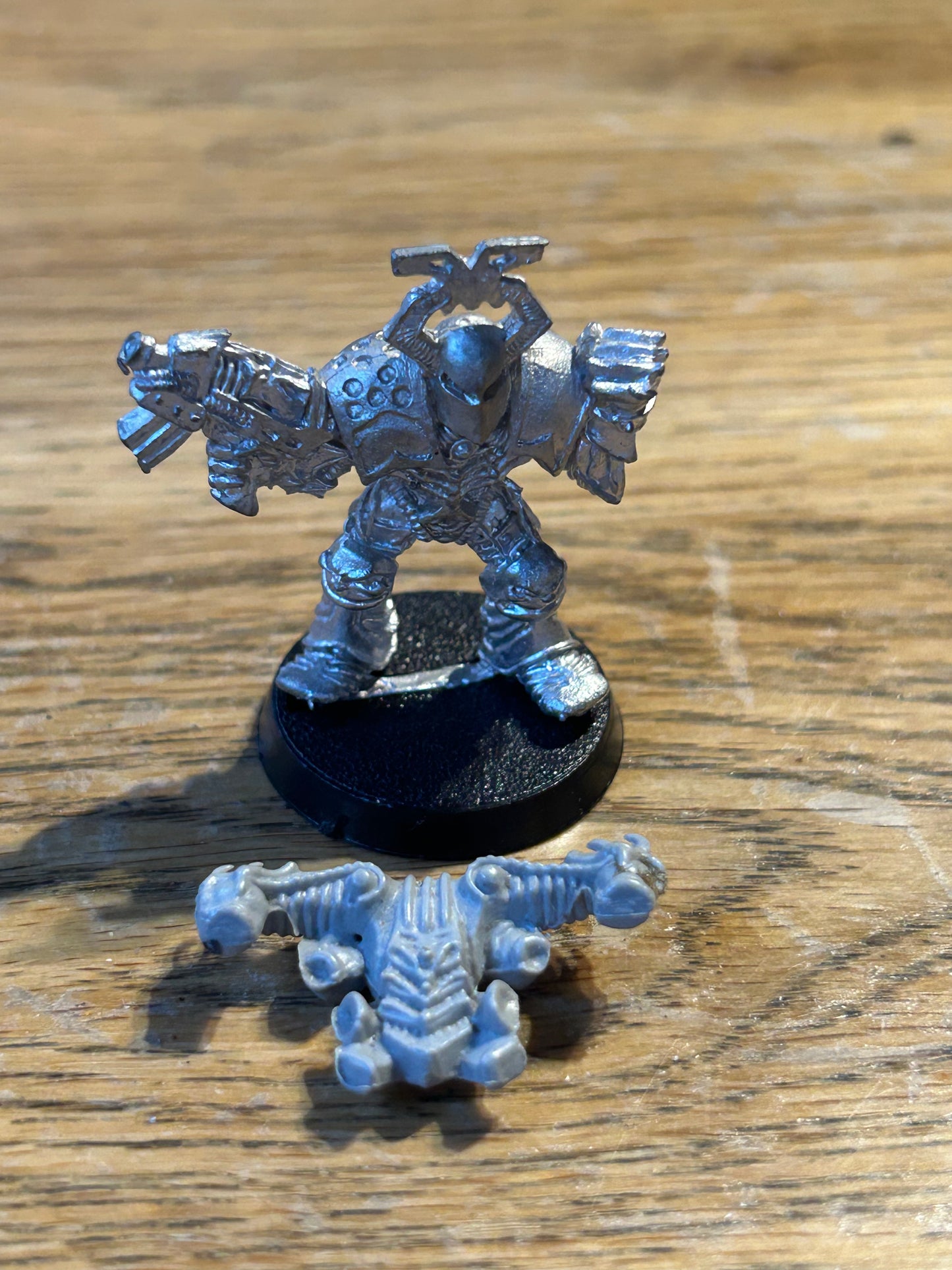 Warhammer 40k Rogue Trader Chaos Renegades Metal - Metal with back pack