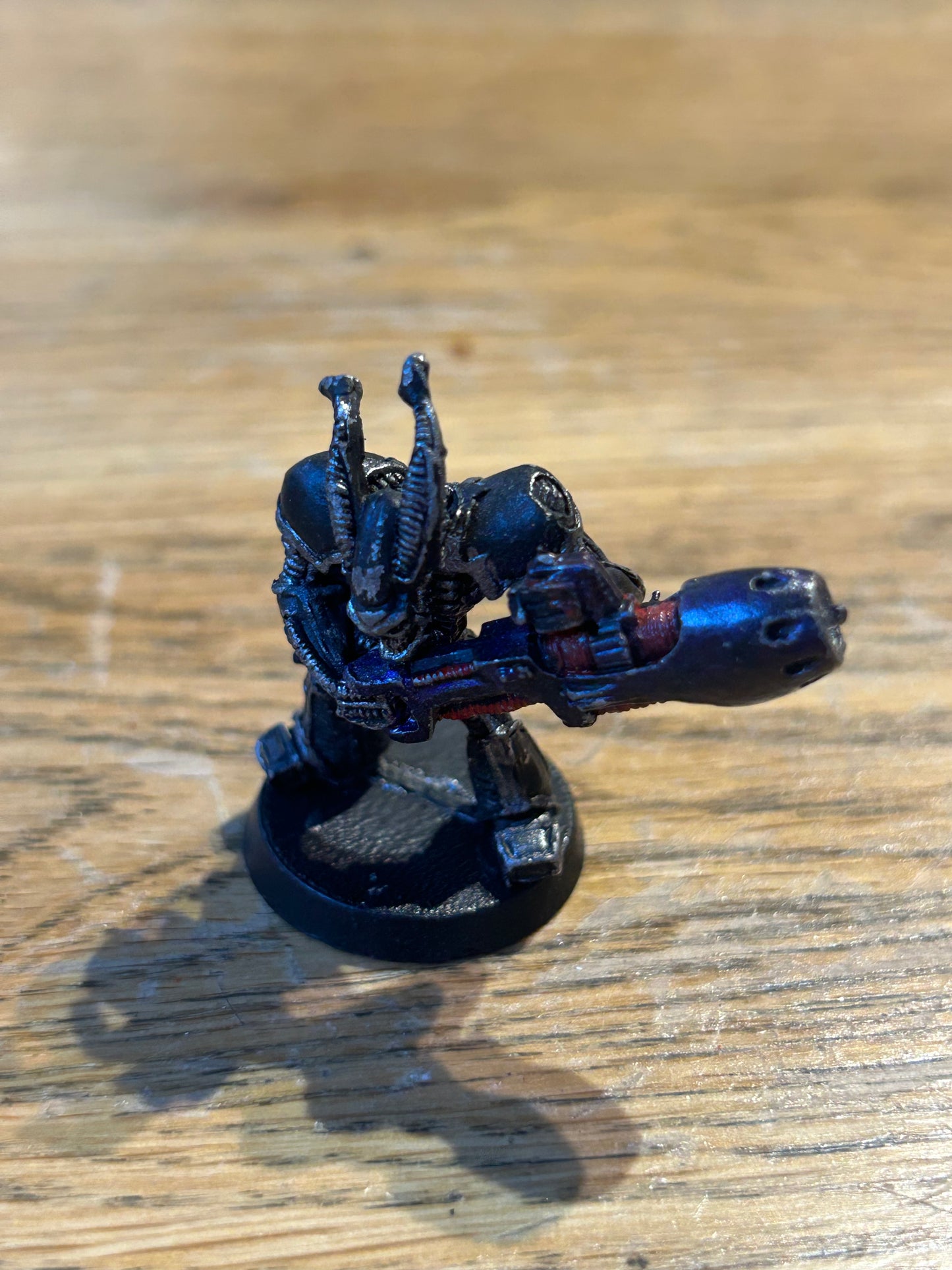 Games Workshop Warhammer 40k Rogue Trader Chaos Renegades Heavy Weapon Heavy Plasma Gun  Marine (no backpack)