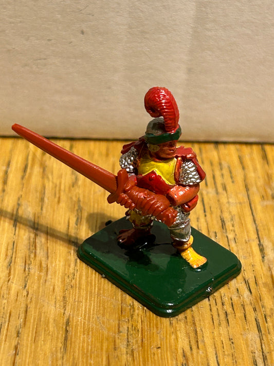 Heroquest man at arms with great sword warhammer fantasy empire