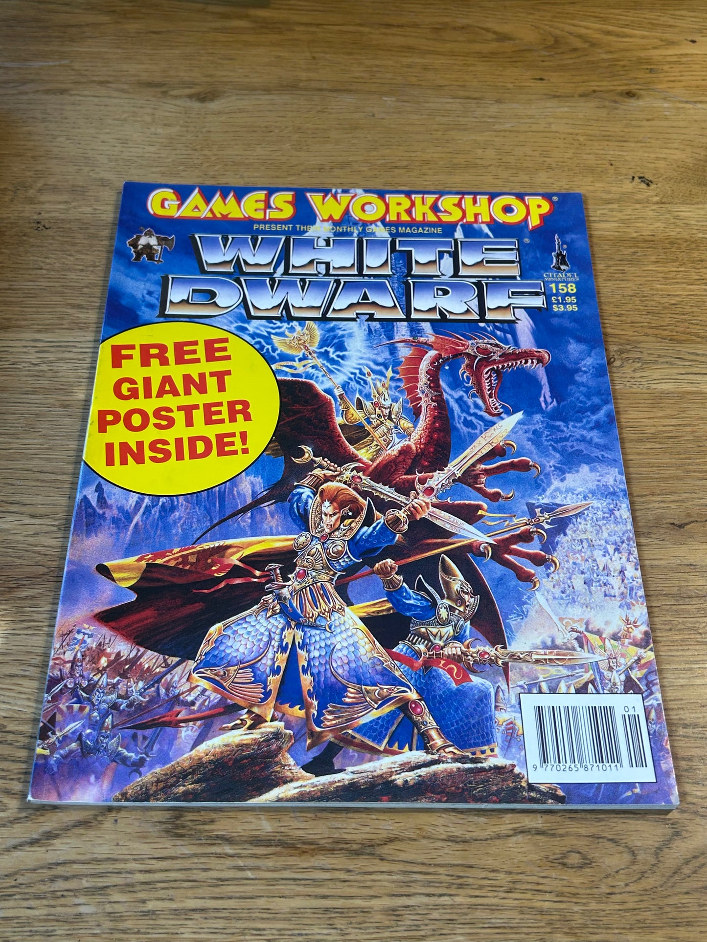 White dwarf issue 158 (no poster)