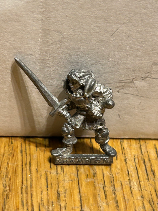 Citadel Miniatures Fighters Aldred Fellblade C01 86-04 Warhammer Games Workshop Mcdeath