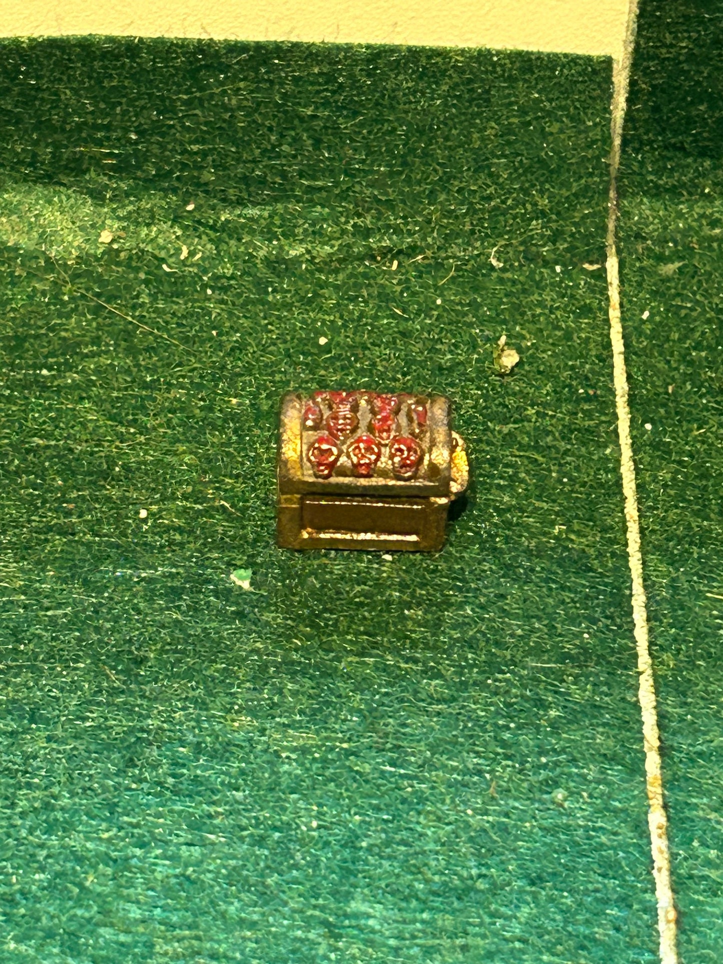 Vintage Citadel C39 Treasure Chest ITC-08 Scenery Metal Miniature GW 1984 RARE