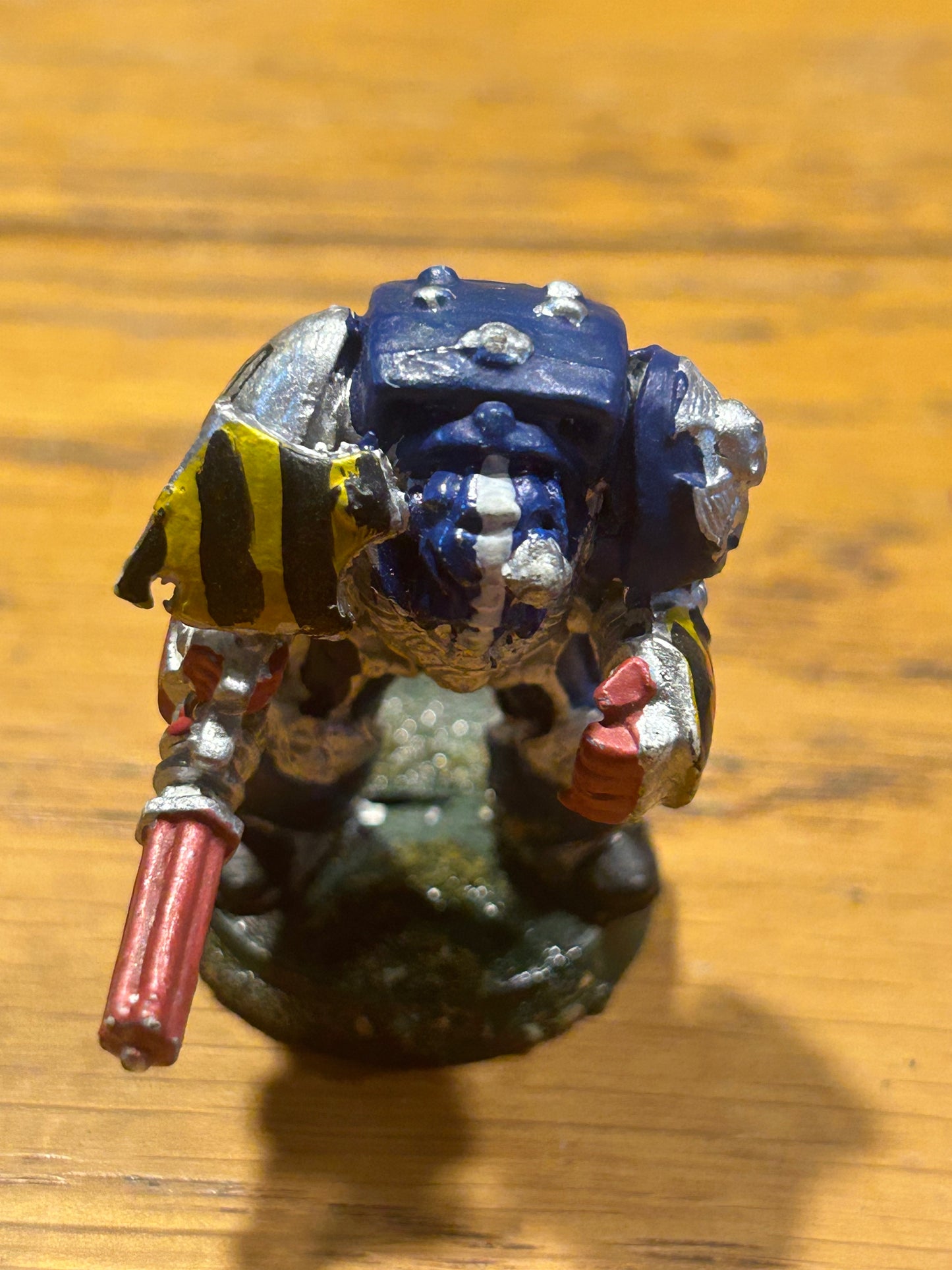 Games Workshop Warhammer 40K Metal Terminator Auto Cannon and shield guard rogue trader