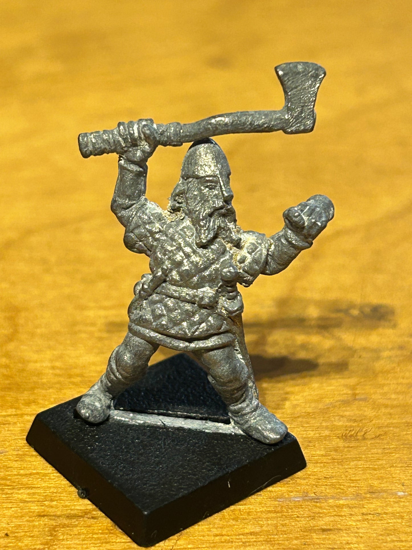 Warhammer Citadel Metal F8 NORSE TRIBESMAN VIKING FIGHTER GRIM AXE 1986