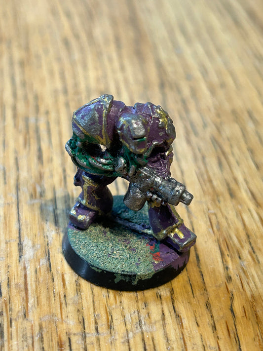 Rogue trader warhammer 40k chaos renegade nurgle tentacle arm and flamer (no backpack)