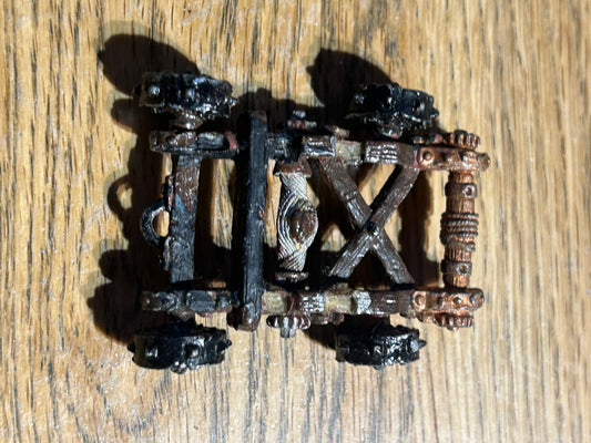 Games Workshop Citadel Warhammer Iron Claw Goblins Goblin War Machine base and wheels