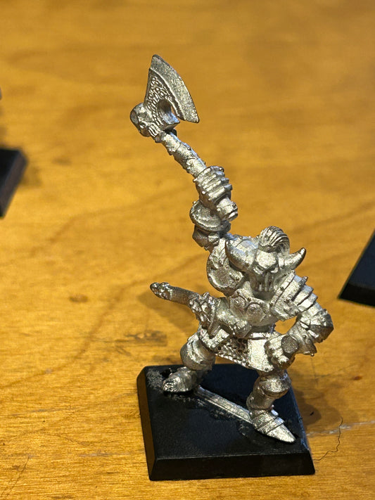 Warhammer Fantasy - Chaos Champion - 1997 - Loose Metal Mini - GW Citadel 
 (5 available)