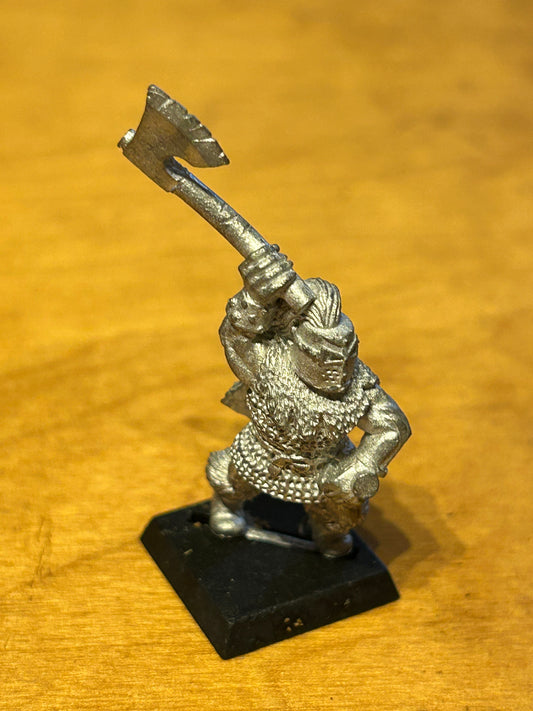 CITADEL WARHAMMER OOP DOW CHAOS MARAUDER BEARMEN OF URSLO TROOPER
