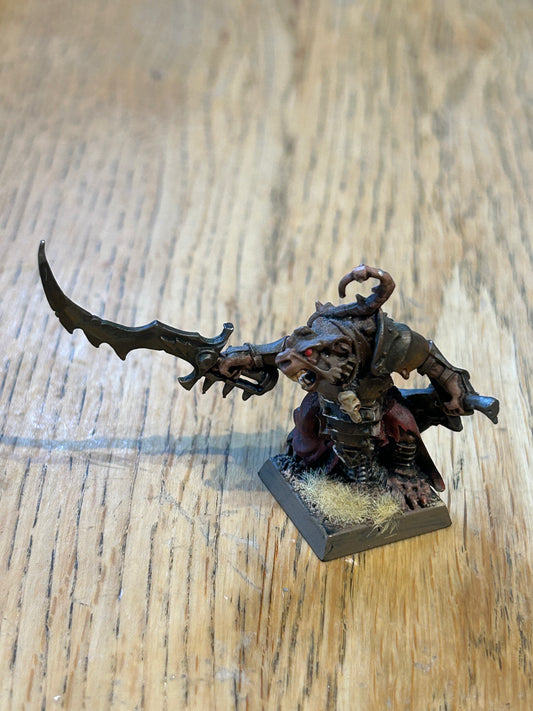 Warhammer Fantasy The Old World Skaven Warlord Spinetail