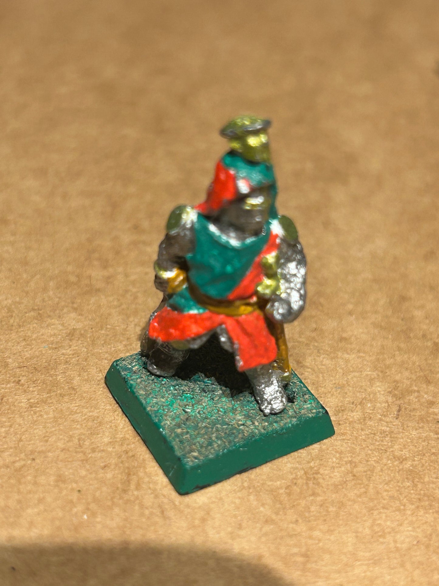 F4 FEUDALS Lord FLaxby - 1986 METAL - CITADEL WARHAMMER fantasy bretonnian