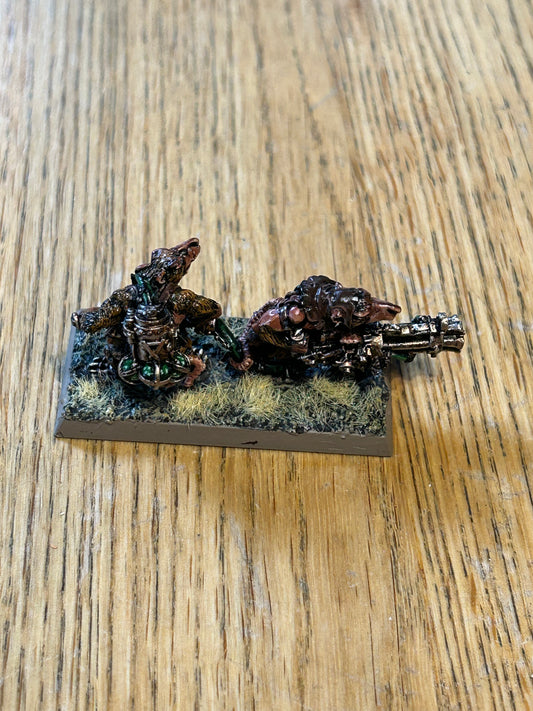 Warhammer Fantasy - Skaven ratling gun Team old world