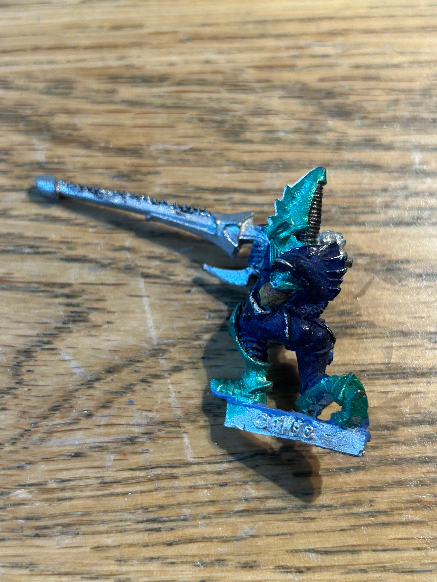 Warhammer 40k dark eldar kabalite warrior with dark lance
