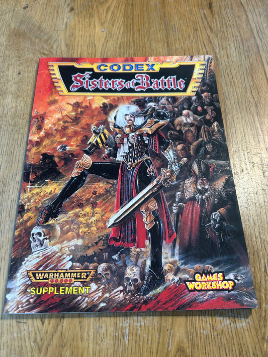 Codex Sisters of Battle 1997 Warhammer 40K 2nd Edition OOP Adepta Sororitas GW