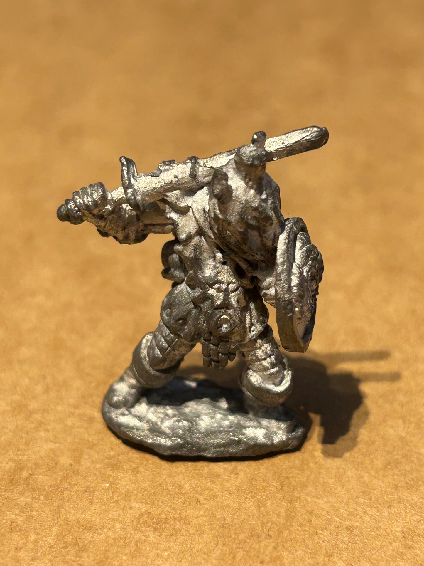 Citadel C01 Chaos Warrior with sword and Shield Fantasy Tribe Fighter PreSlotta (1C-99) warhammer fantasy