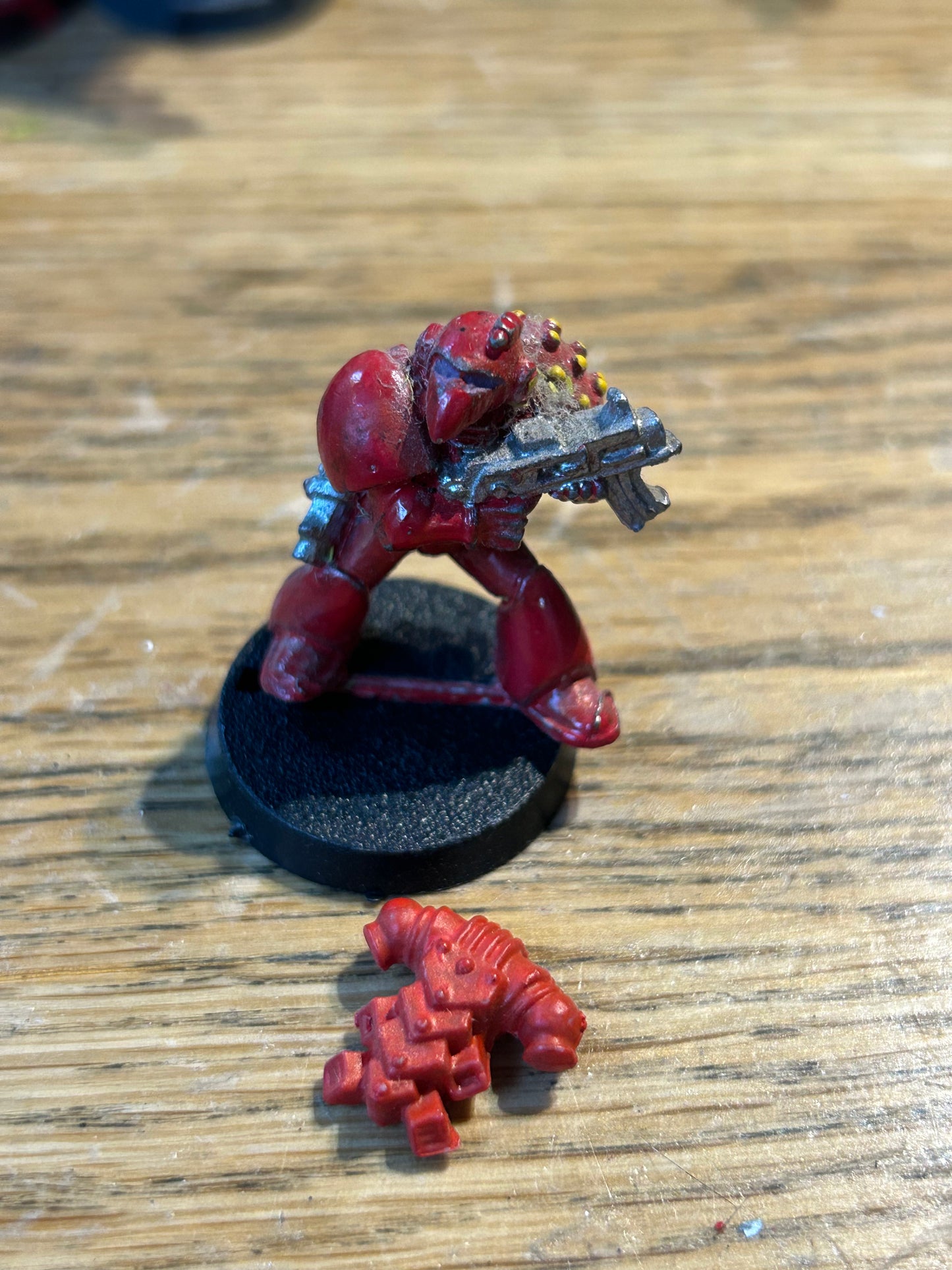 Vintage 40k Space Marine 'Corvus Armour 2' Mark 6 Armour Metal Rogue Trader