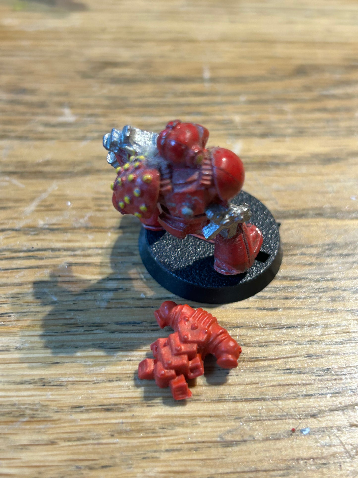 Vintage 40k Space Marine 'Corvus Armour 2' Mark 6 Armour Metal Rogue Trader