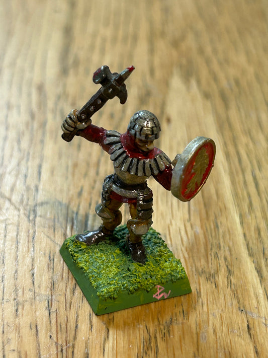 Marauder Miniatures fighter MM60 22 w. Poleaxe & Shield