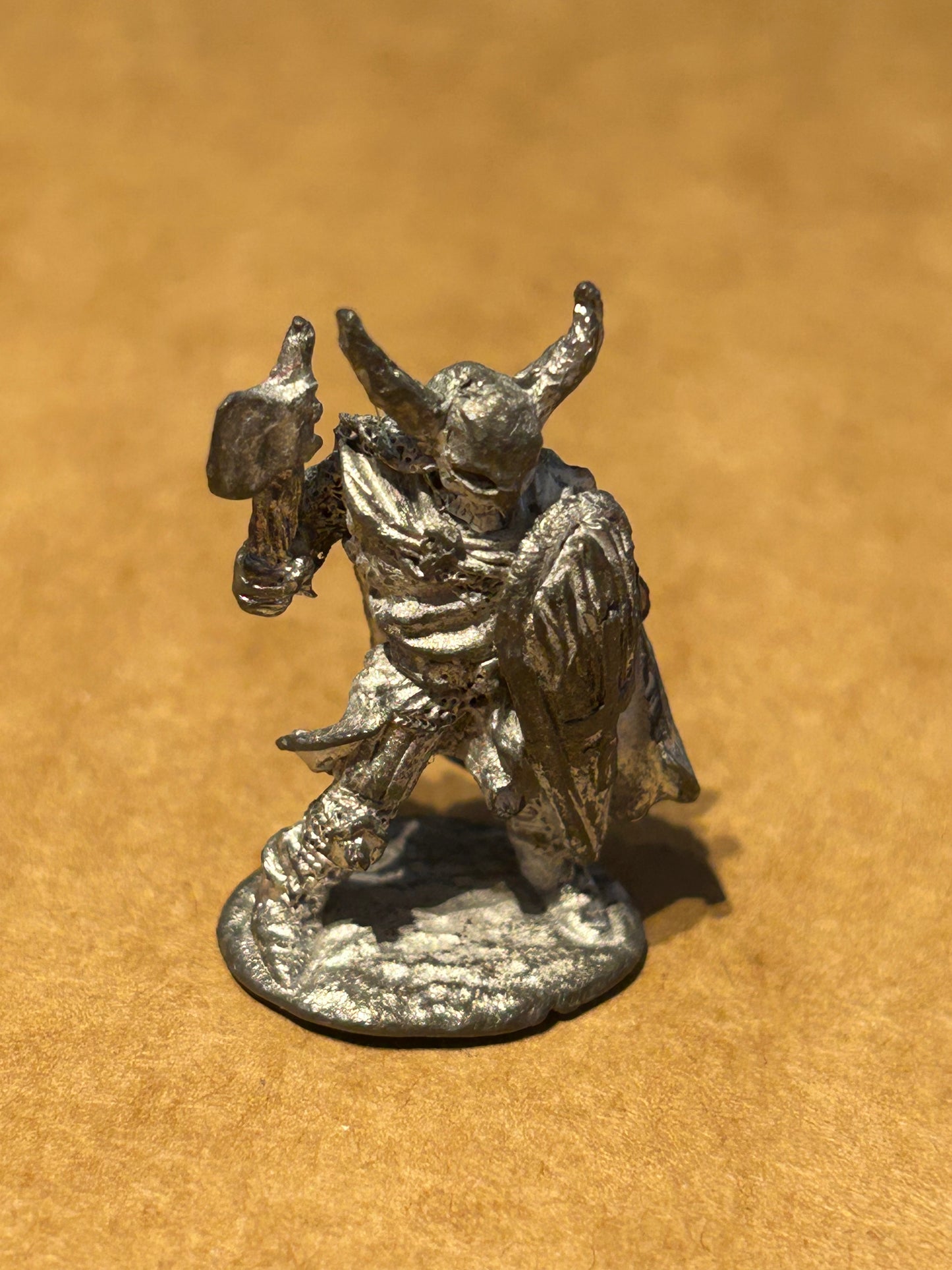 Citadel C01 Chaos Warrior with axe and Shield Fantasy Tribe Fighter PreSlotta (1C-88) warhammer fantasy