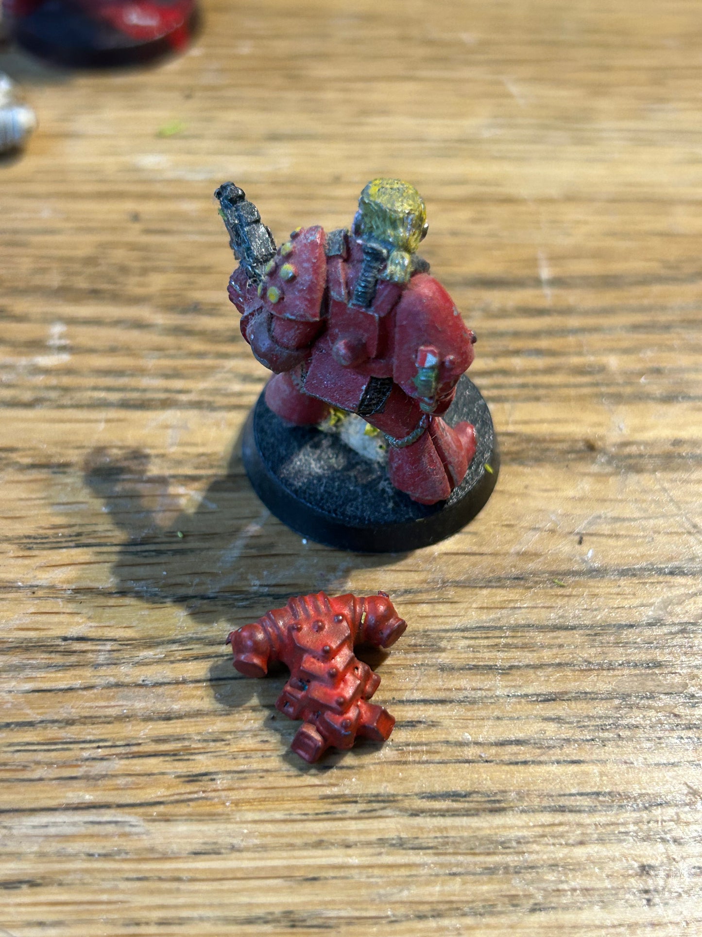 Space Marine Brother Napier Power Fist Rogue Trader Metal Citadel Marines
