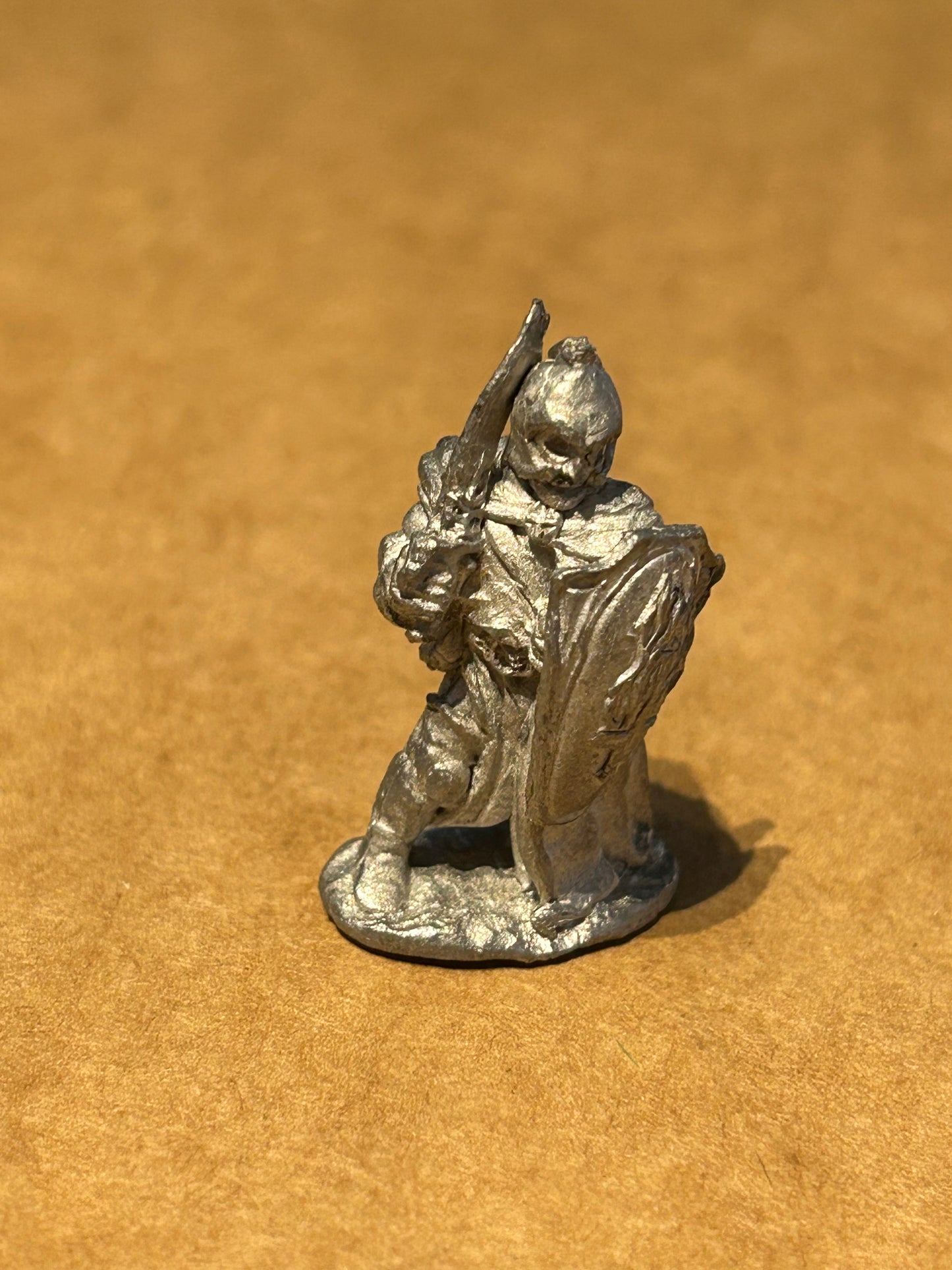 Citadel C01 Chaos Warrior with sword and Shield Fantasy Tribe Fighter PreSlotta (1C-93) warhammer fantasy