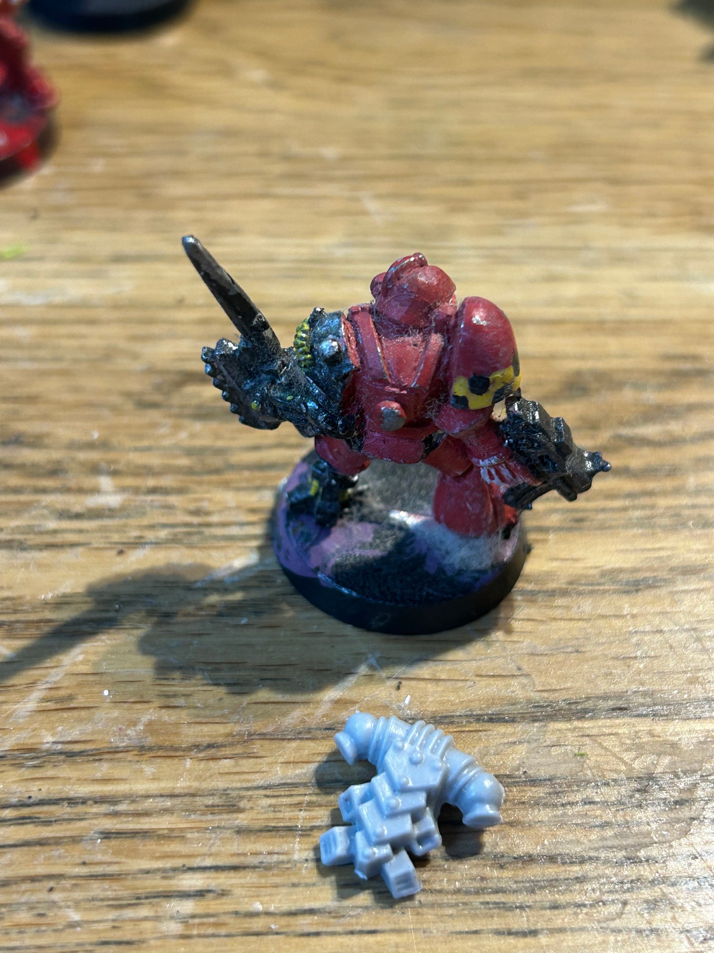 Vintage Warhammer 40k Space Marine 'Brother Craven' Rogue Trader Metal