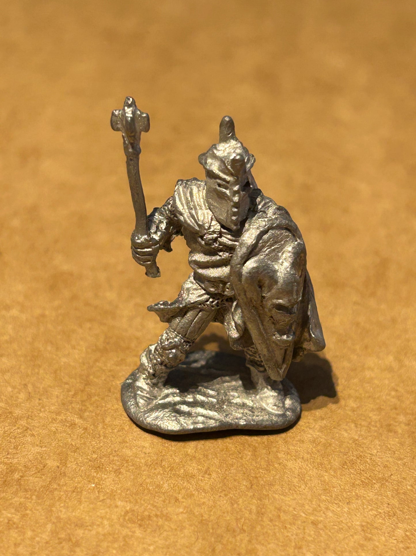 Citadel C01 Chaos Warrior with mace and Shield Fantasy Tribe Fighter PreSlotta (1C-88 variant, I think) warhammer fantasy
