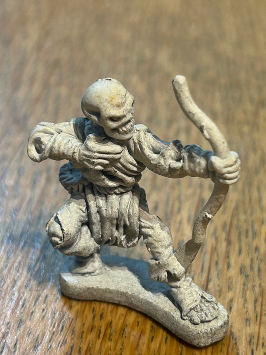 Grenadier models Undead Archer Croaching