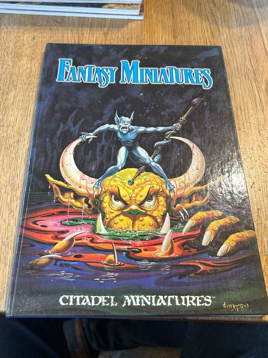 Citadel Miniatures: Fantasy Miniatures - 1988 Warhammer Games Workshop
