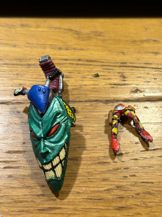 Eldar harlequin jet bike and rider’s legs only rogue trader warhammer 40k