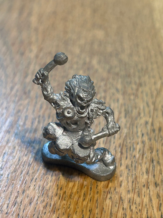 Grenadier models skeleton musician