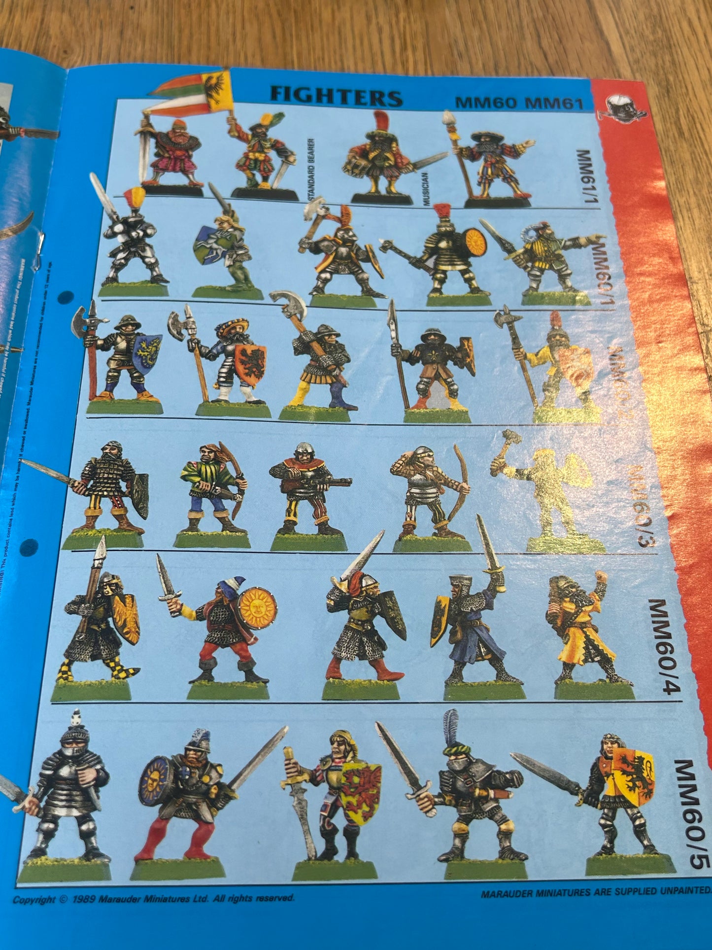 Marauder miniatures catalogue volume 1