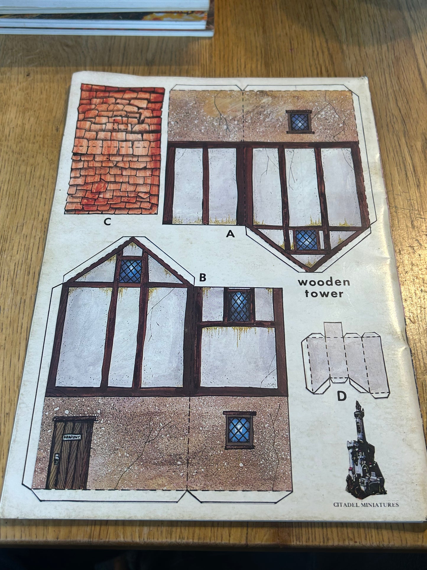 CITADEL JOURNAL SPRING 85 GAMES WORKSHOP MINIATURES 1985