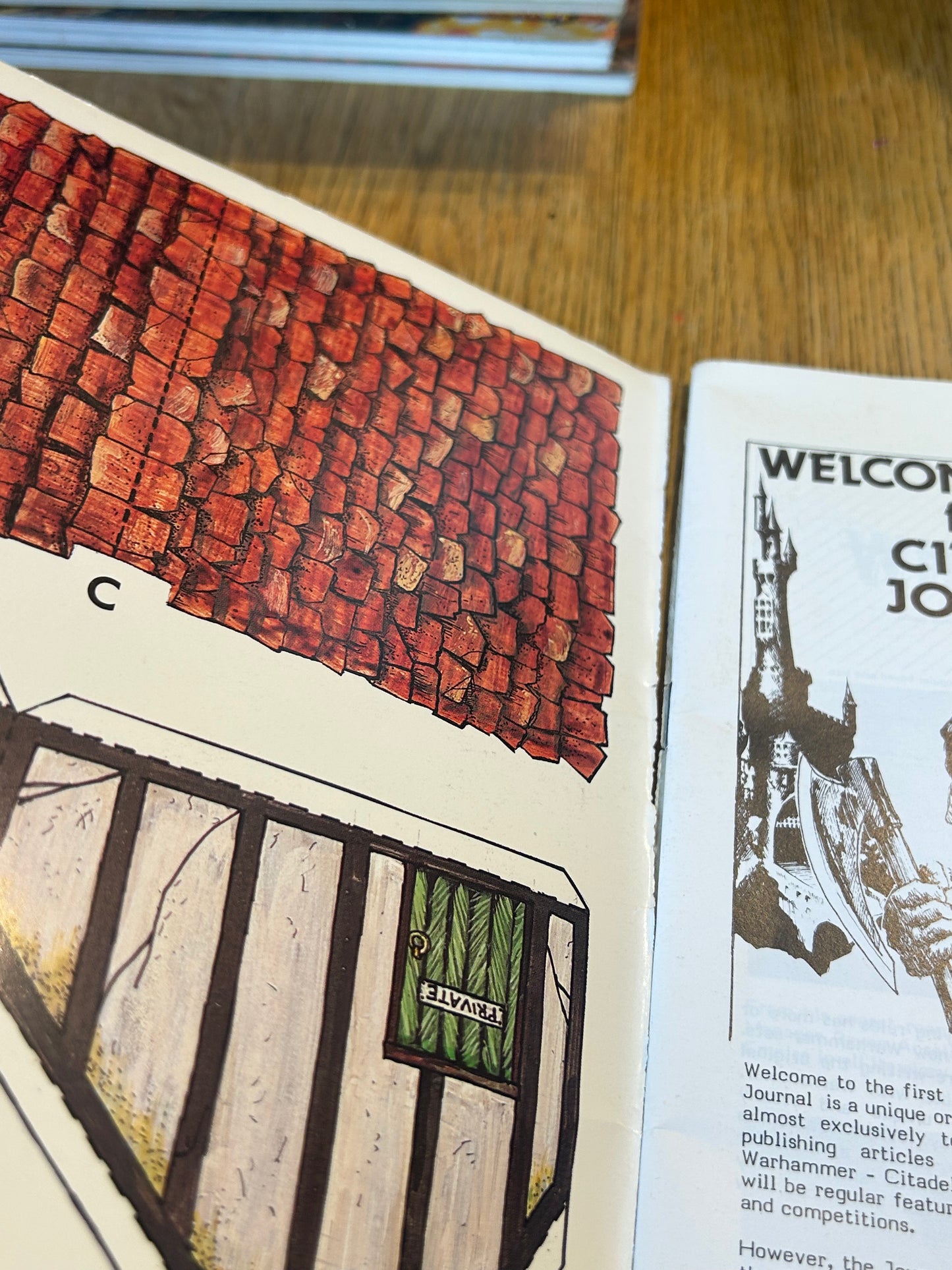 CITADEL JOURNAL SPRING 85 GAMES WORKSHOP MINIATURES 1985