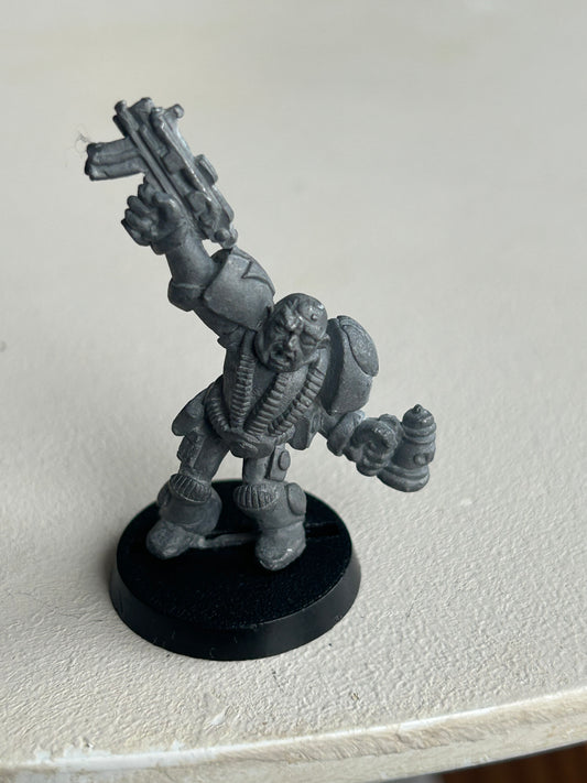 SPACED OUT CHRISTMAS MARINE METAL ROGUE TRADER SPACE MARINES 40K LIMITED ED