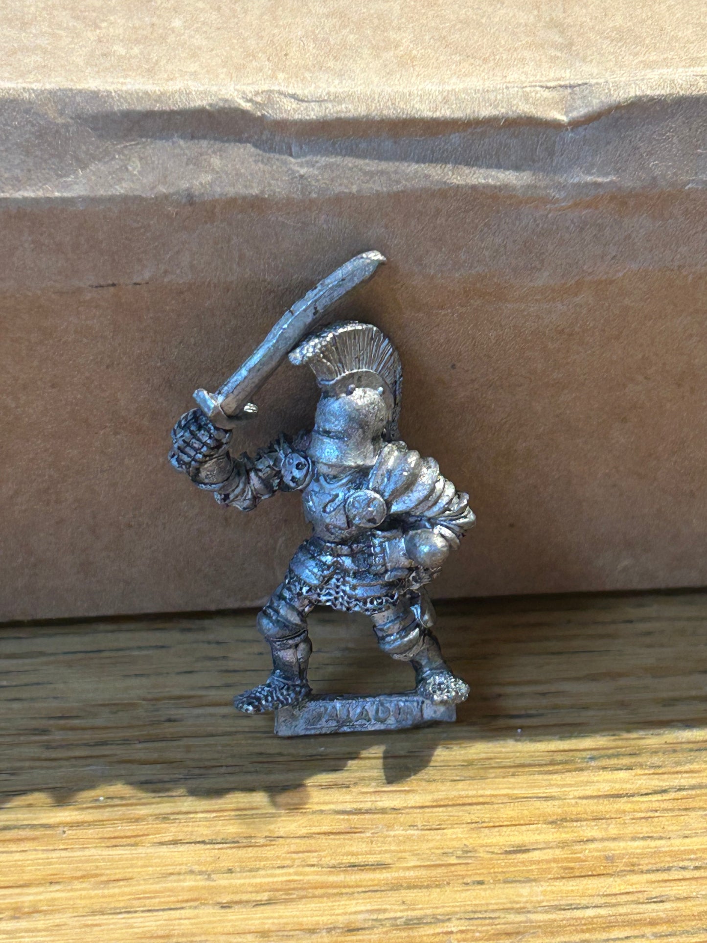 Citadel 1980s Warhammer F5 Paladin Fighters Sir Kit Breaker warhammer fantasy bretonnian or empire