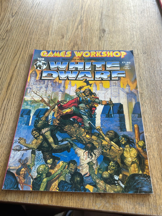 White Dwarf 109 Magazine Games Workshop