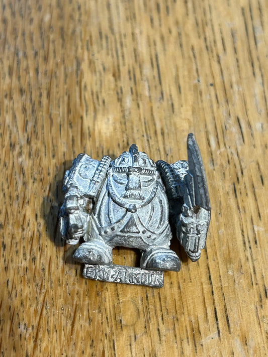 Warhammer 40k - Squat, RT301 -  Rogue Trader, Squat  - Exo Armour (has white primer in the recesses)