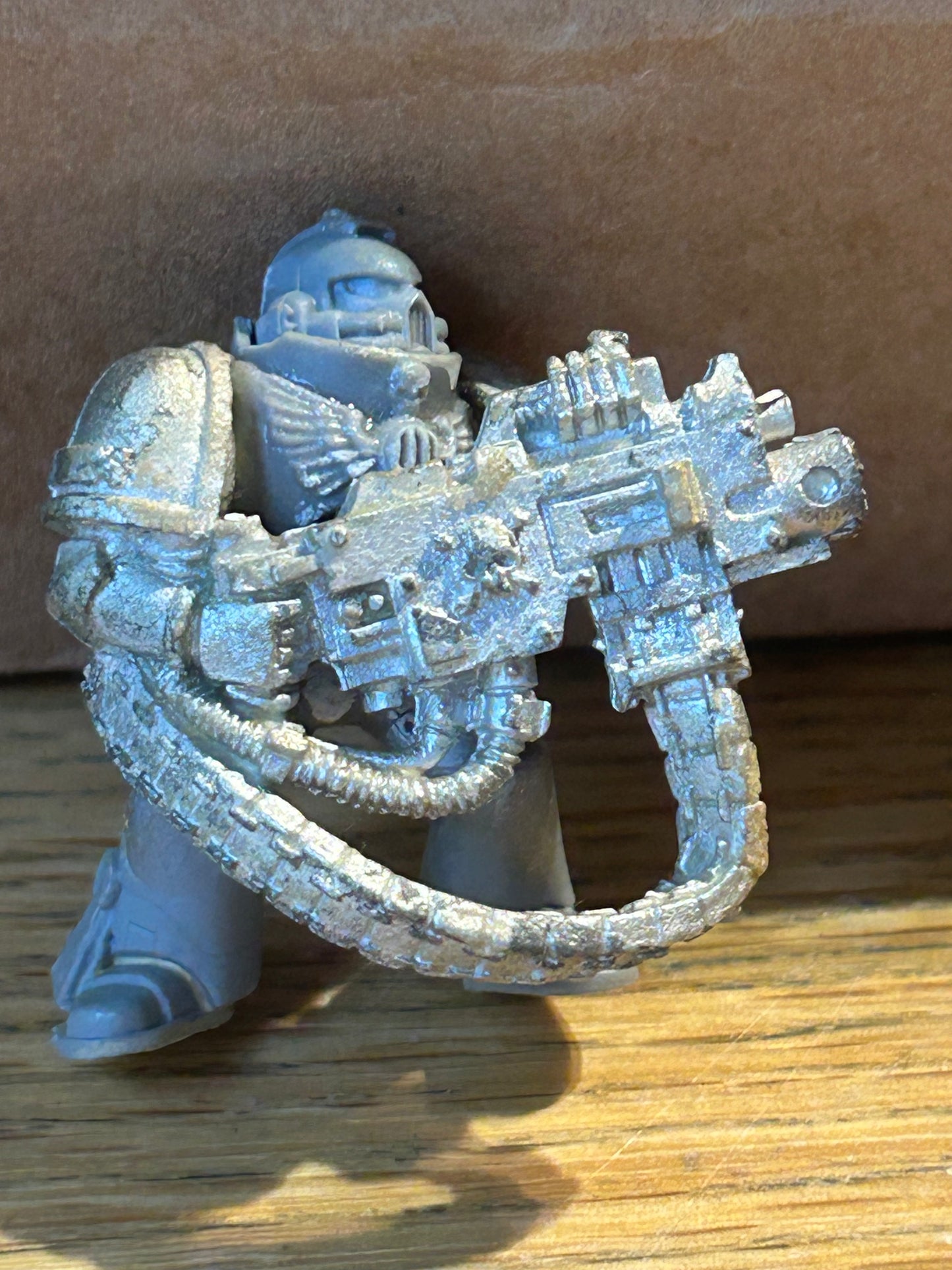 Warhammer 40k space marine devastator with heavy bolter (no backpack)