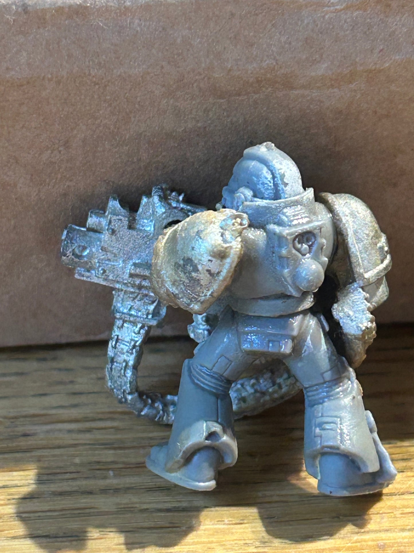 Warhammer 40k space marine devastator with heavy bolter (no backpack)