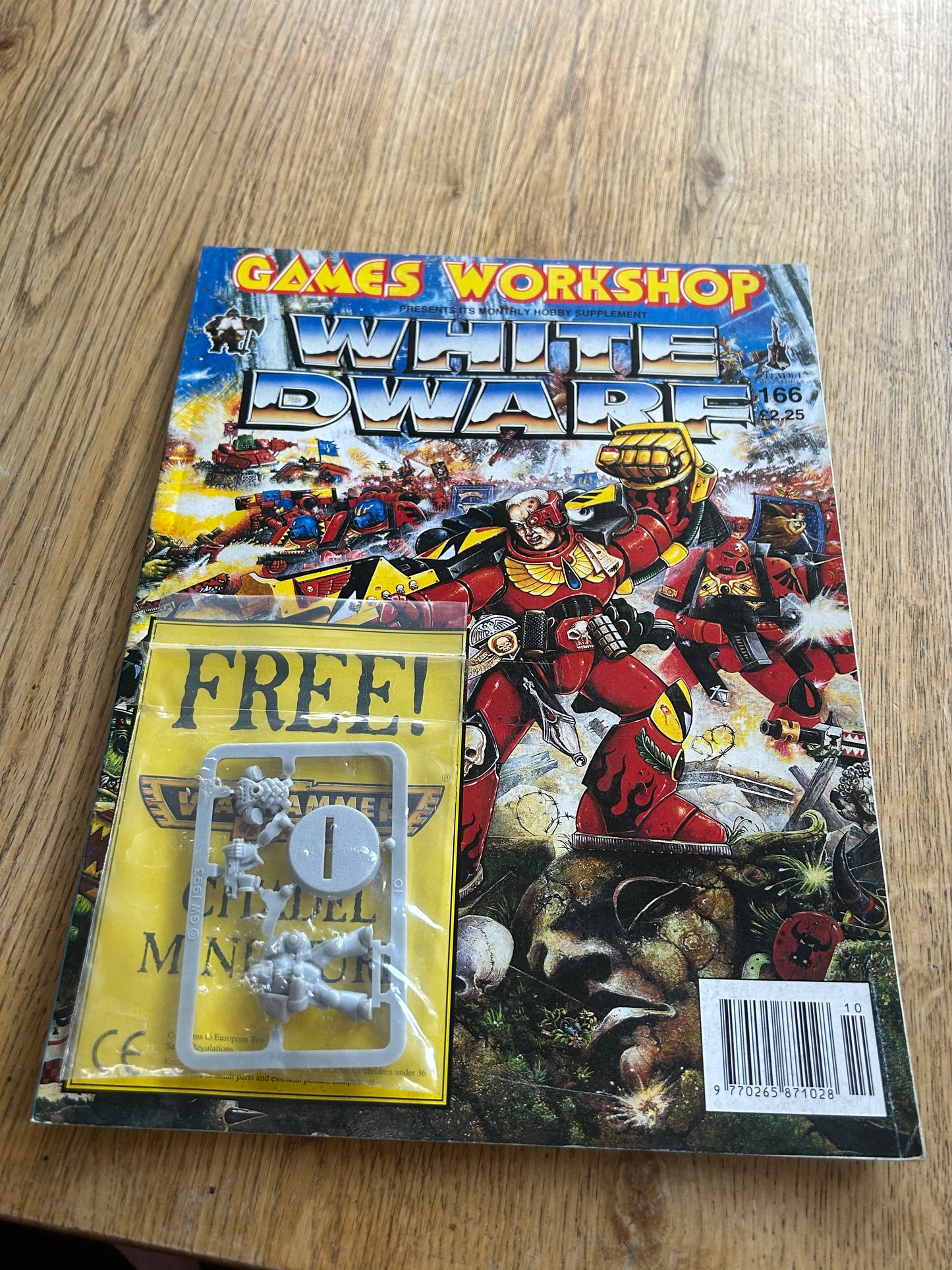 White Dwarf 166 Magazine Games Workshop
