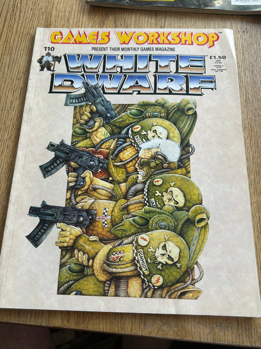 White Dwarf 110 Magazine Games Workshop