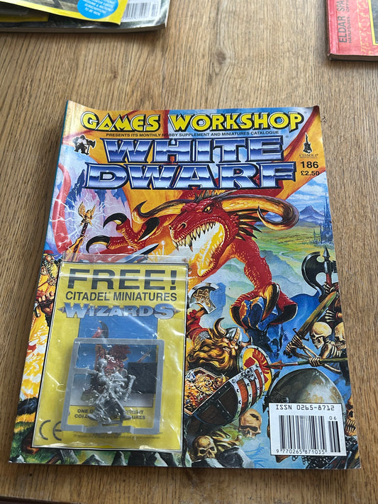 White Dwarf 186 Magazine Games Workshop